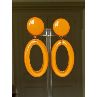 MUSCADE Orange - Francine BRAMLI Paris