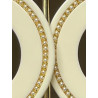 MATHILDE Ivoire & perles serties - Francine BRAMLI Paris
