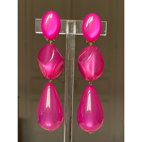CAYENNE LG Fuchsia - Francine BRAMLI Paris