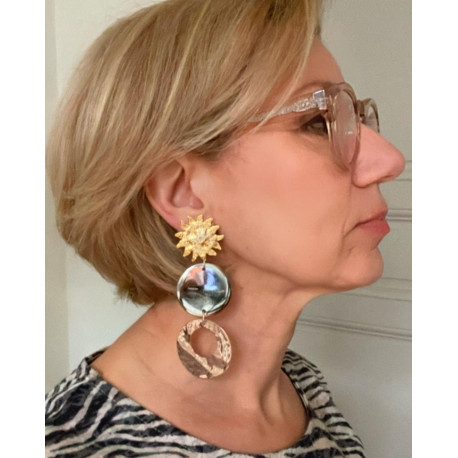 SOLEIL tricolore - Francine BRAMLI Paris