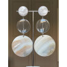 PELAGIA Nacre et transparent - Francine BRAMLI Paris