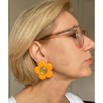 Rainball FLEUR Orange - Francine BRAMLI Paris