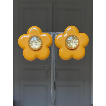 Rainball FLEUR Orange - Francine BRAMLI Paris