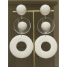 ORQUE blanc & transparent - Francine BRAMLI Paris