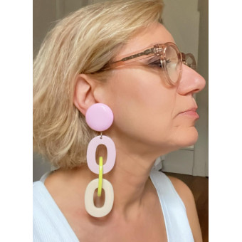 KAENA Ivoire Anis Rose - Francine BRAMLI Paris