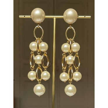 PIERRINE perles nacrées - Francine BRAMLI Paris