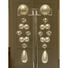 SUZANNA cristal & perles nacrées - Francine BRAMLI Paris
