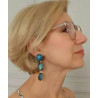SUZANNA cristal bleu - Francine BRAMLI Paris