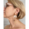 ROSALIE Ambre cristal & pierres fines - Francine BRAMLI Paris
