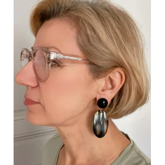 CASTANEA écaille onyx - Francine BRAMLI Paris
