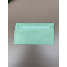 Portefeuille/porte-monnaie en Cuir vert clair