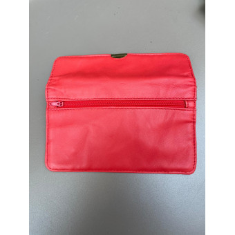 Portefeuille/porte-monnaie en rouge