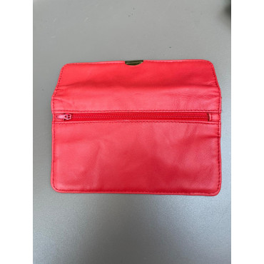 Portefeuille/porte-monnaie en rouge