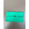 Portefeuille/porte-monnaie en Cuir vert