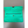 Portefeuille/porte-monnaie en Cuir vert