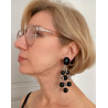 PIERRINE perles noires - Francine BRAMLI Paris