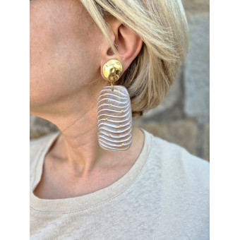 SHERAZADE beige & doré - Francine BRAMLI Paris