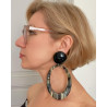AZALÉE écaille onyx - Francine BRAMLI Paris