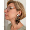 LA SOMPTUEUSE écaille onyx - Francine BRAMLI Paris