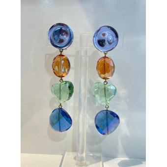 LEA cristal multicolore - Francine BRAMLI Paris