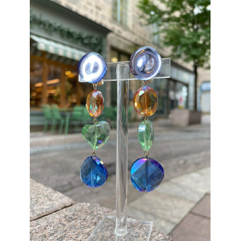 LEA cristal multicolore - Francine BRAMLI Paris