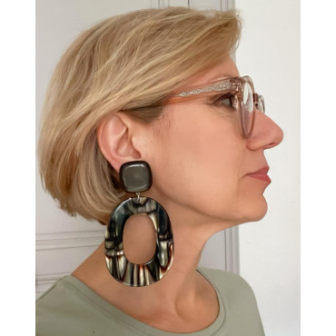 HABANERO Écaille onyx - Francine BRAMLI Paris