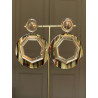CLOE Octo écaille onyx & miroir - Francine BRAMLI Paris