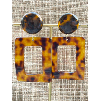 MEGANE écaille ambre - Francine BRAMLI Paris
