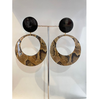 CLOE imprimé Python - Francine BRAMLI Paris