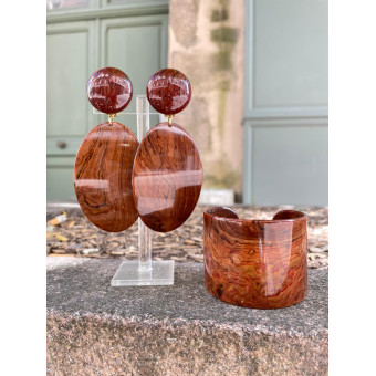 SOLAL effet bois - Francine BRAMLI Paris