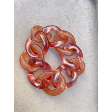 TYRON Maillons roses à enfiler - FRANCINE BRAMLI Paris Bracelet