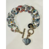 CHARLY Maillons trspt Charms cristal - FRANCINE BRAMLI Paris