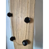 Sautoir PASCALIN perles noires - FRANCINE BRAMLI Paris collier