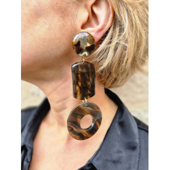 ROZENN marron - Francine BRAMLI Paris