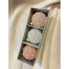 Coffret 3 BOULES décoratives CAPITONNÉES - MATHILDE M