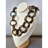Collier REYNALD écaille Tokyo - FRANCINE BRAMLI Paris