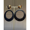 CLOE Noire Cabochon écaille - Francine BRAMLI Paris 25083663