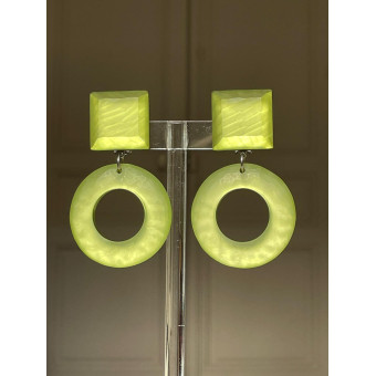 ELENA créole Vert givré - Francine BRAMLI Paris