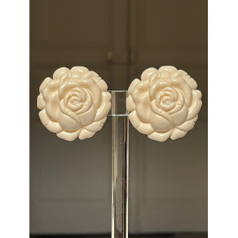 Rainball FLOWERS Ivoire pm - Francine BRAMLI Paris