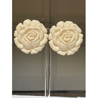 Rainball FLOWERS Ivoire GM - Francine BRAMLI Paris