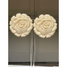 Rainball FLOWERS Ivoire GM - Francine BRAMLI Paris