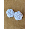 Rainball FLOWERS blanc XL - Francine BRAMLI Paris
