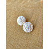 Rainball FLOWERS Ivoire pm - Francine BRAMLI Paris