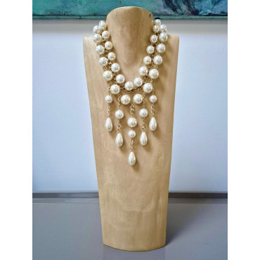Collier THIMOTÉ perles nacrées - Francine BRAMLI Paris