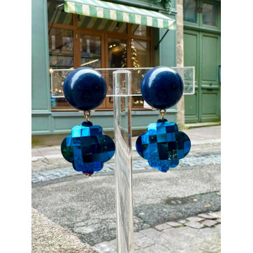 SUZY Bleue cristal - Francine BRAMLI Paris