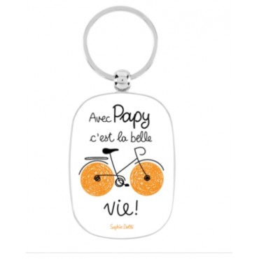 Porte Clés DLP - Avec Papy