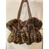 SAC FOURRURE Léopard