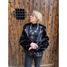 Collier FLORIANO blanc/transparent - Francine BRAMLI Paris