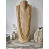 Collier MAGNIFICENCE doré - Francine BRAMLI Paris