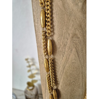 Collier MAGNIFICENCE doré - Francine BRAMLI Paris